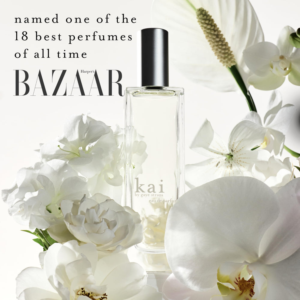 Kai eau de parfum spray application for easy daily wear.