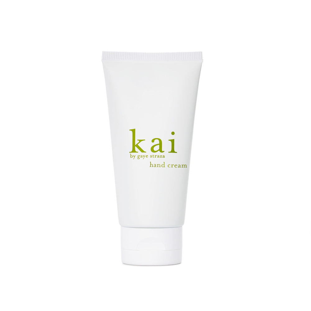 Kai Hand Cream 2oz packaging—compact travel-size hydration for dry hands.