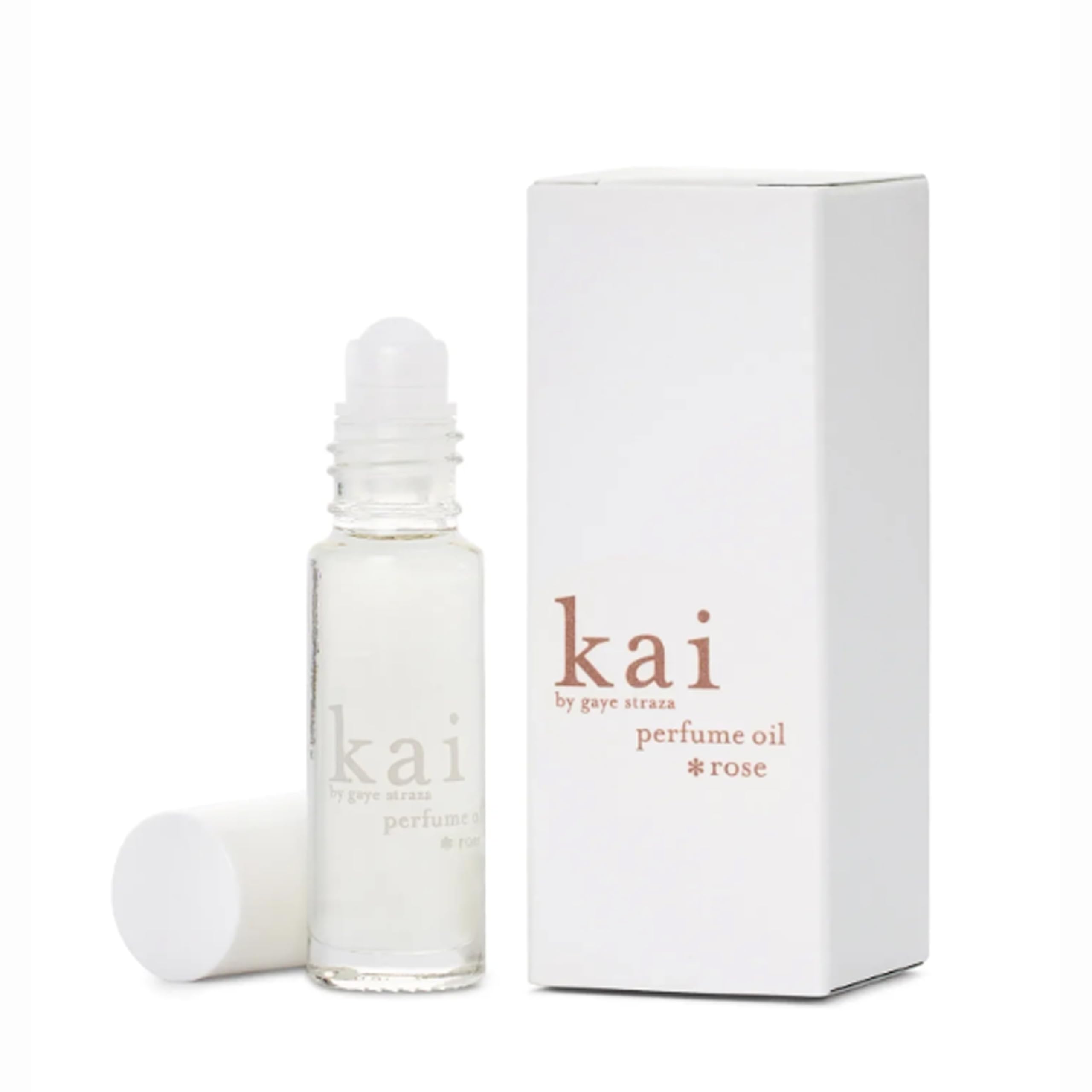 Kai perfume oil rose absolute bottle close-up for subtle daily fragrance