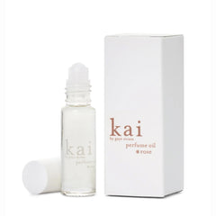 Kai perfume oil rose absolute bottle close-up for subtle daily fragrance