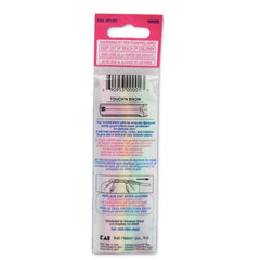 KAI Touch N Brow Eyebrow Razor pack display showing dual packs for quick grooming sessions