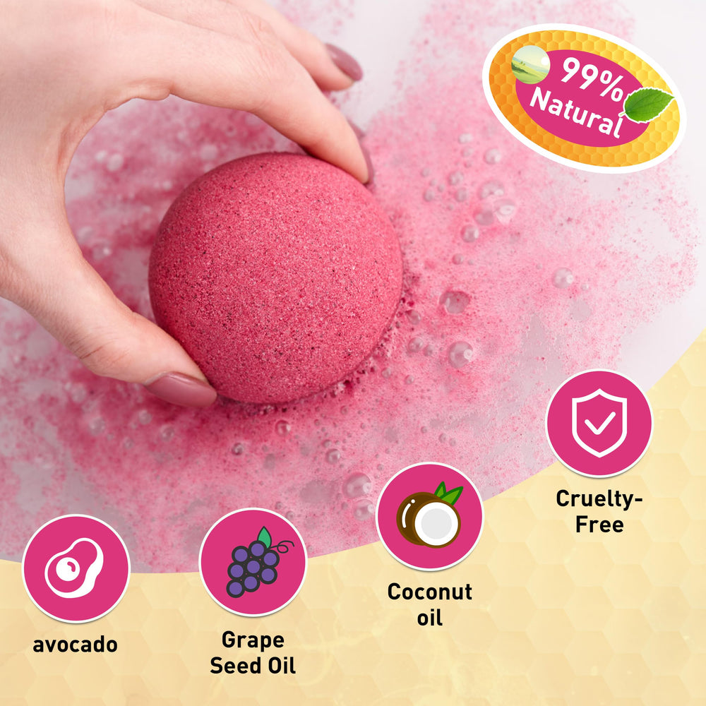Kainga Recka individually wrapped bath bombs for convenient gifting and fresh fragrance