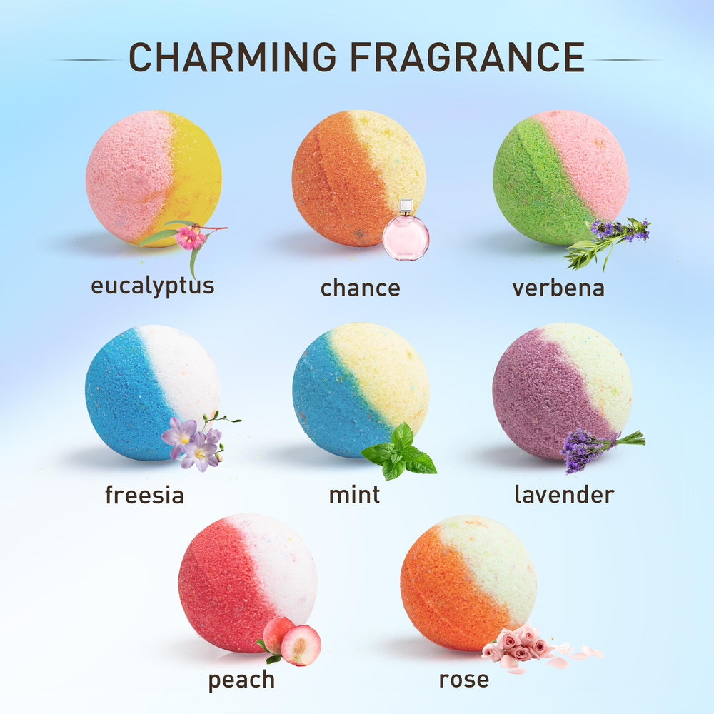 Kainga Recka varied-fragrances bath bombs offering soothing scents for relaxing baths