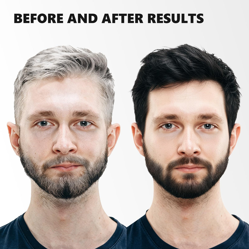 KAISASA Black Hair Dye Shampoo emphasizes simple, mess-free use in minutes.
