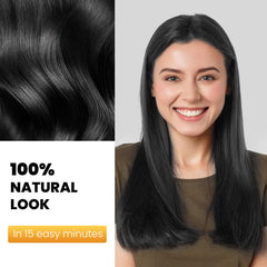KAISASA Gray coverage close-up shows uniform color across every strand.