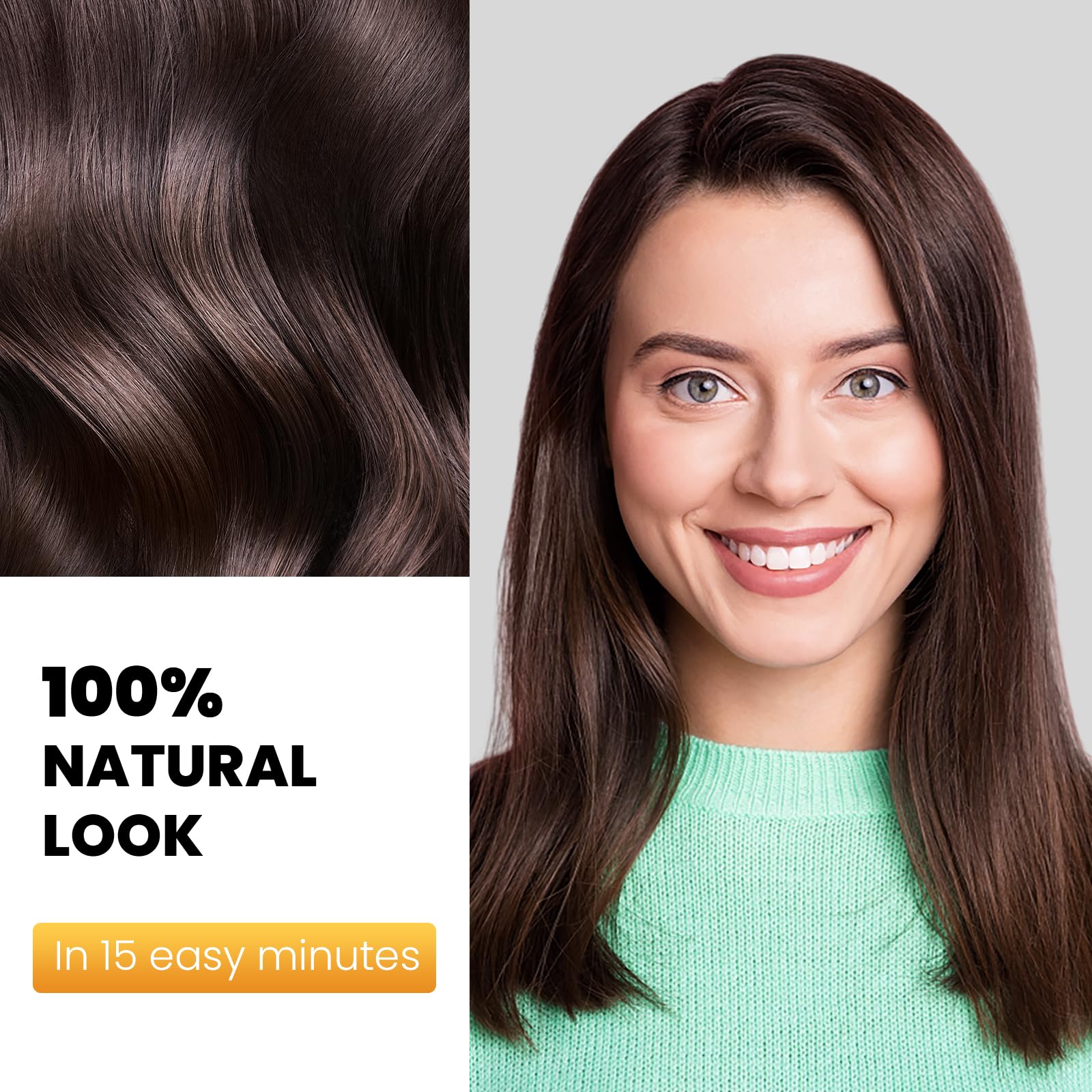 KAISASA foam texture demonstrates gentle cleansing while coloring.