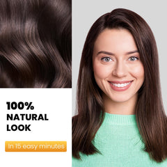 KAISASA foam texture demonstrates gentle cleansing while coloring.