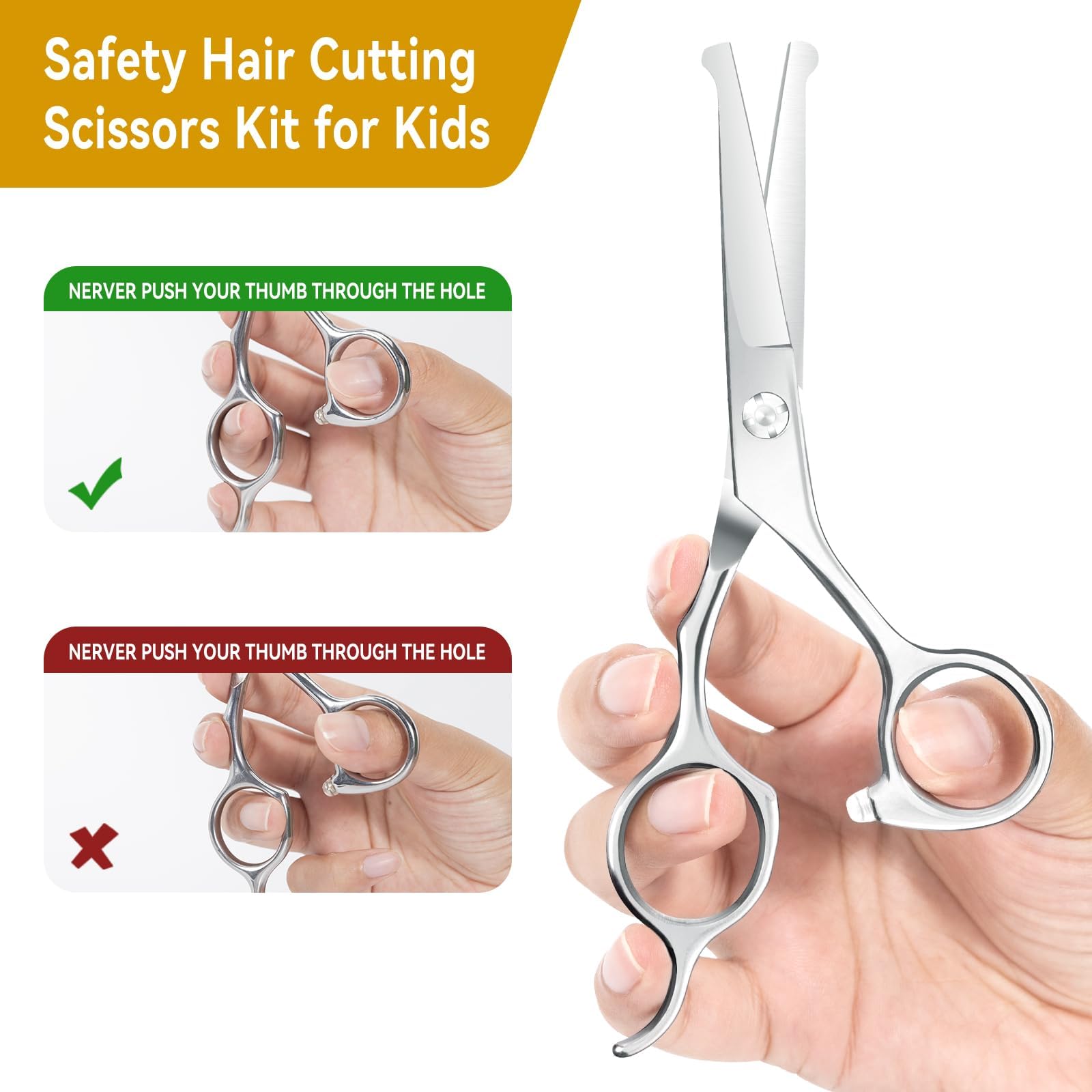 Kakacacaca at-home baby haircut setup for comfortable trimming