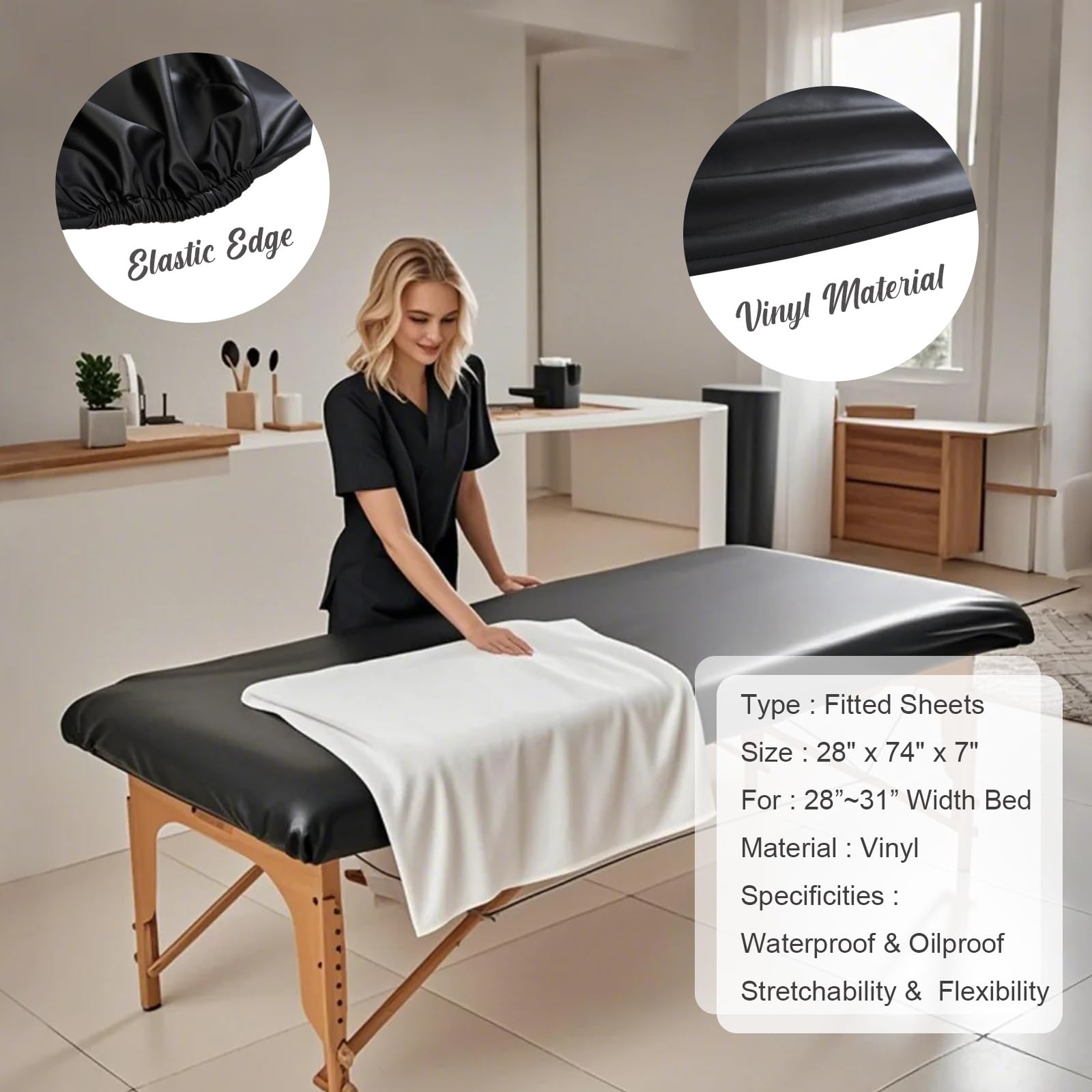 KAKU HOME vinyl leather massage cover soft-touch contact for comfortable use