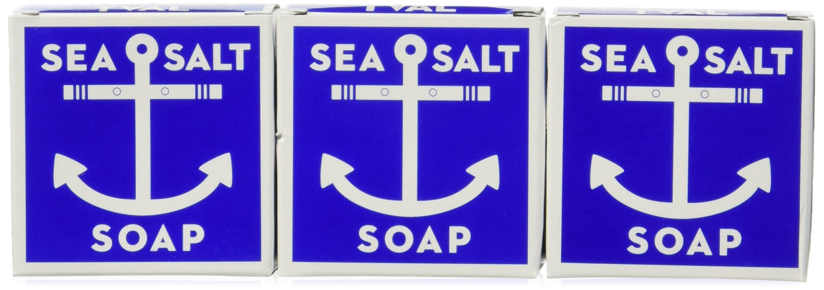 Kala Swedish Dream Sea Salt Soap Set: three bars ready for refreshing showers and soft skin
