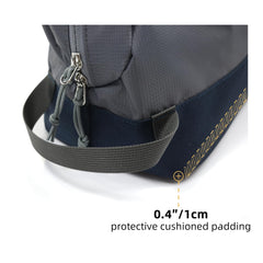 KalgoTeal wet/dry compartment close-up with TPU waterproof pocket