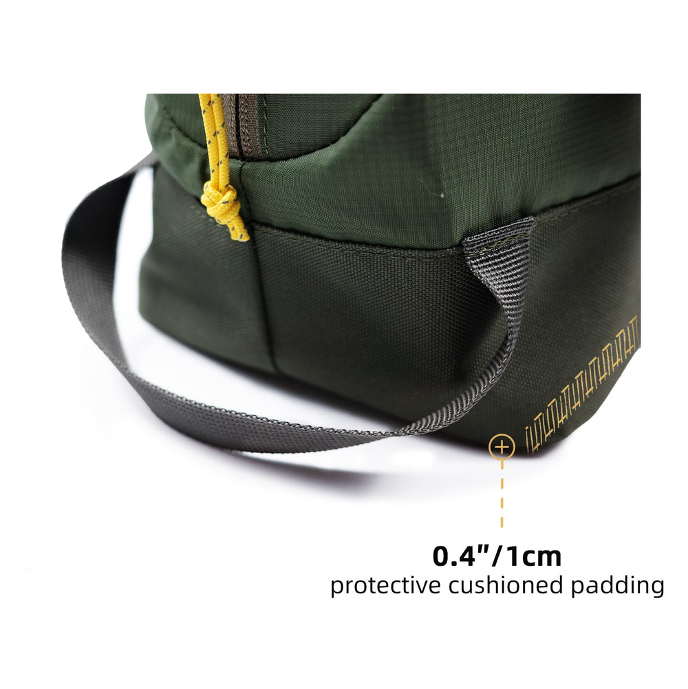 kalgoteal travel-toiletry-bag-8l lightweight splash-proof nylon for travel