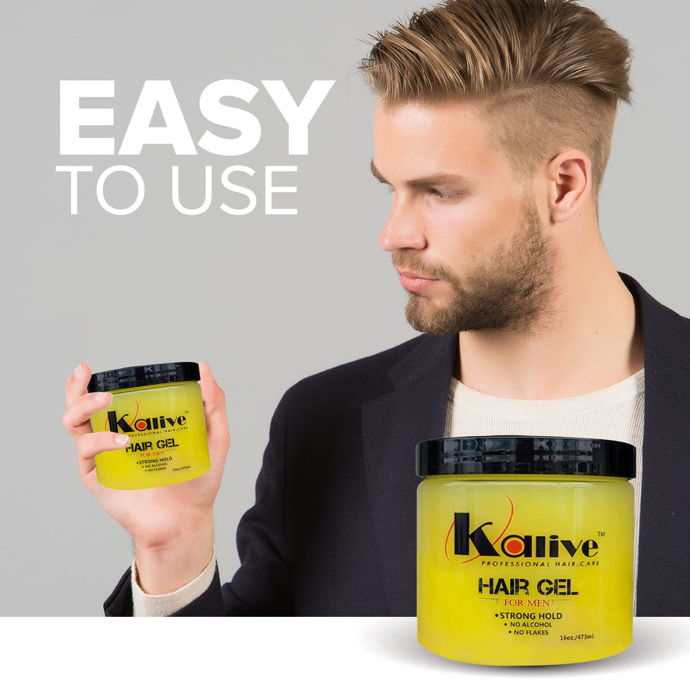 KALIVE 2 STYLE gel dispense cap enabling easy one-handed application.