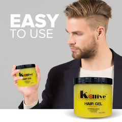 KALIVE 2 STYLE gel dispense cap enabling easy one-handed application.