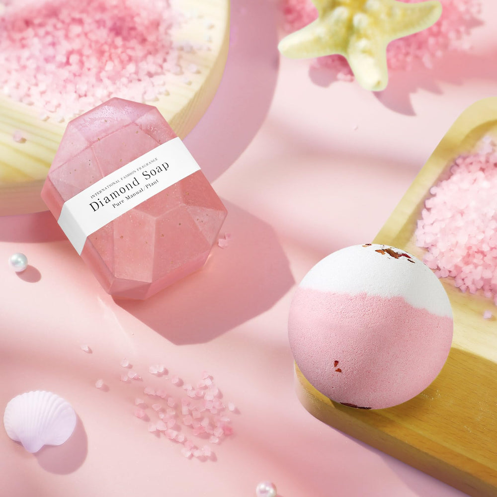 Kalokey honeysuckle bath bomb for soothing bath ritual