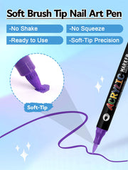 Kalolary 24-color set side view highlighting compact design for on-the-go touch-ups