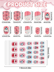 Kalolary 6-pack varied sizes helps kids find fitting nails easily.