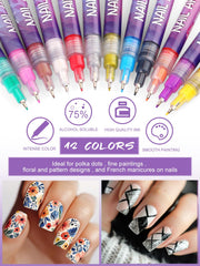 Kalolary easy application flow shows smooth ink glide for flawless lines.