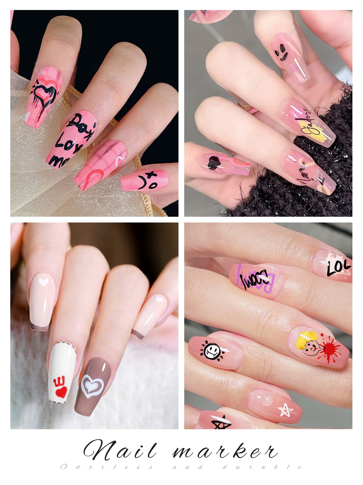 Kalolary gift-pack nail art set for home or salon use