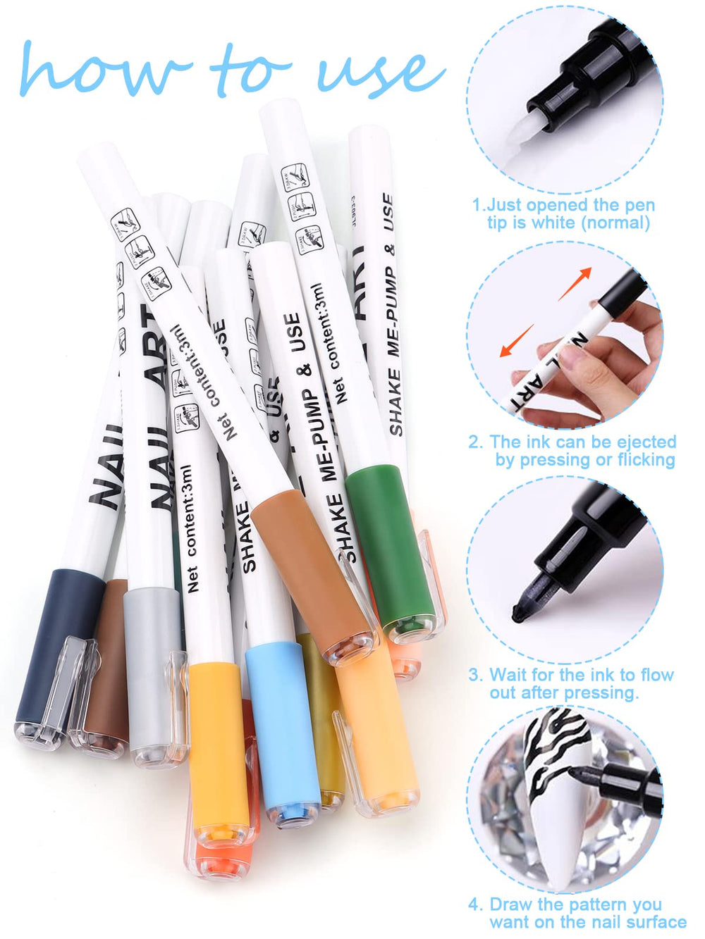 Kalolary gift-pack nails art set ideal for gifting to art-loving friends
