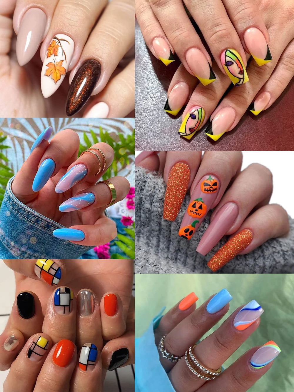 Kalolary gel nails example showing compatibility with gel polish for extensions