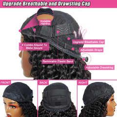 Kalomonia 3in1 Half Wig offers three styling options for flexible on-the-go looks.