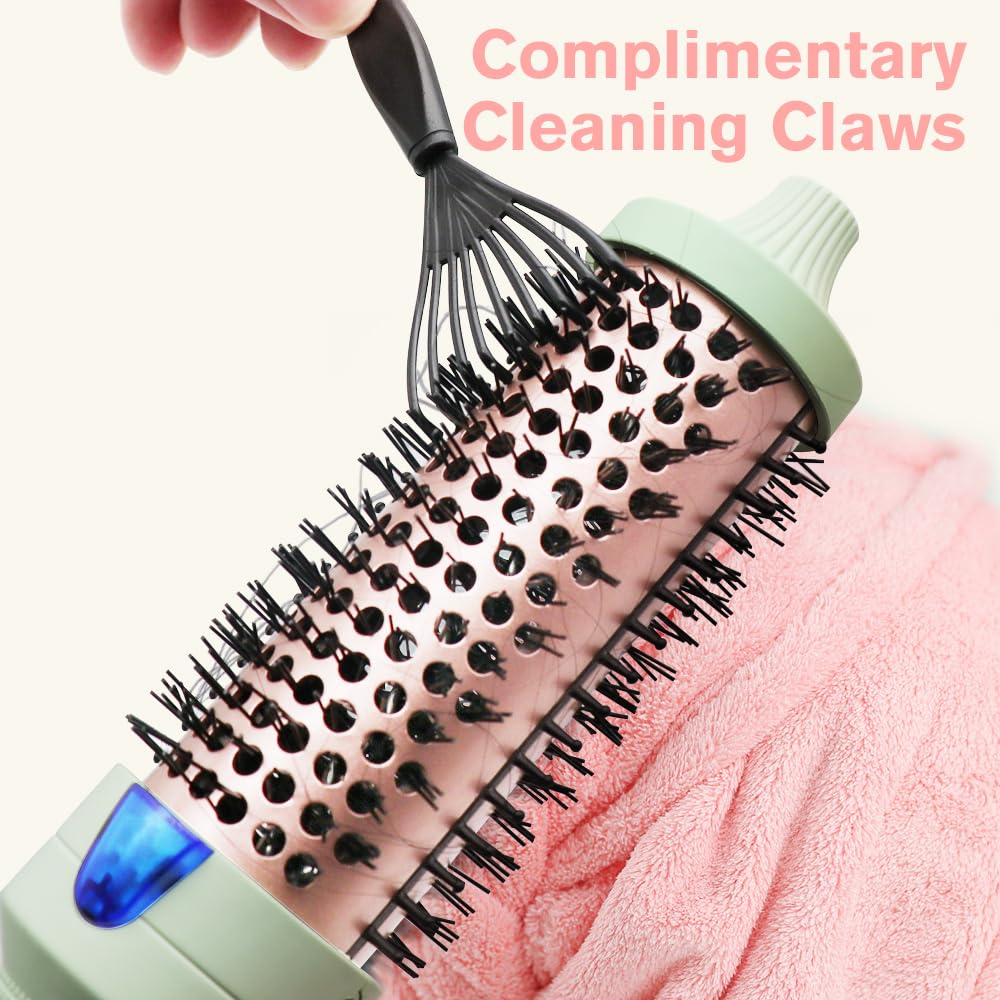K&K Thermal Brush easy-use design reduces step count during styling.