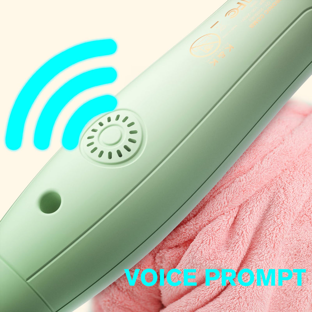 K&K Thermal Brush demonstrates styling motion for smooth, voluminous results.