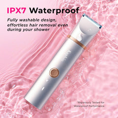 KAPHIO bikini trimmer underarm-use shows versatile tool for sensitive areas.