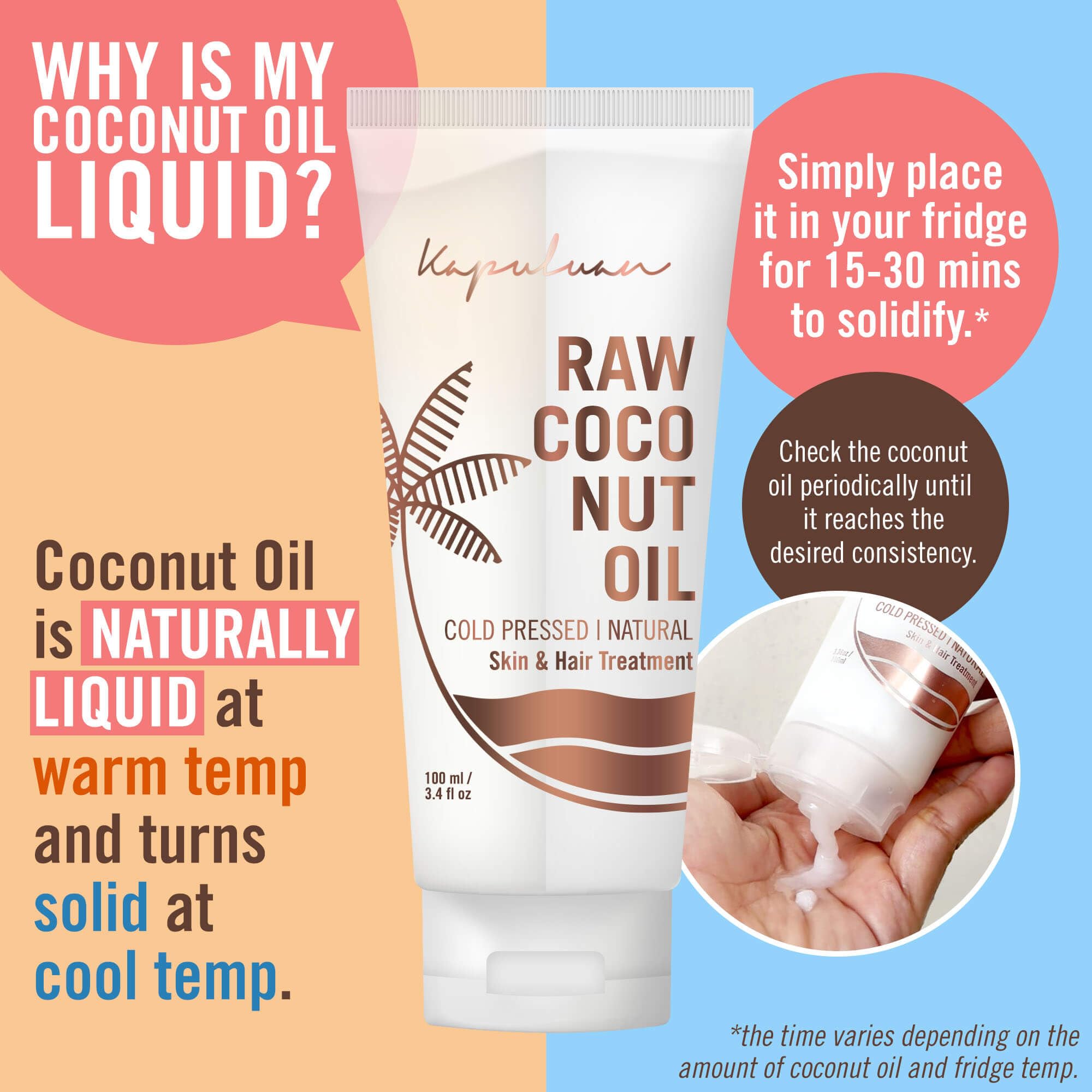 Kapuluan raw coconut oil pet-friendly for pets and dogs