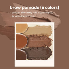 Kara Beauty Eyebrow Kit brow bone highlight matte emphasizes lift without harshness