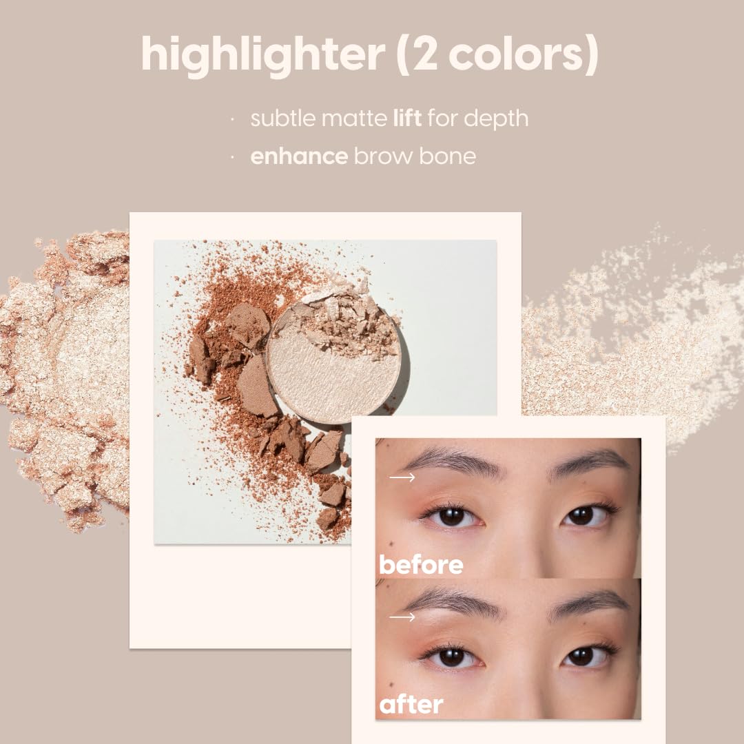 Kara Beauty Eyebrow Kit compact packaging supports quick beginner friendly brow edits