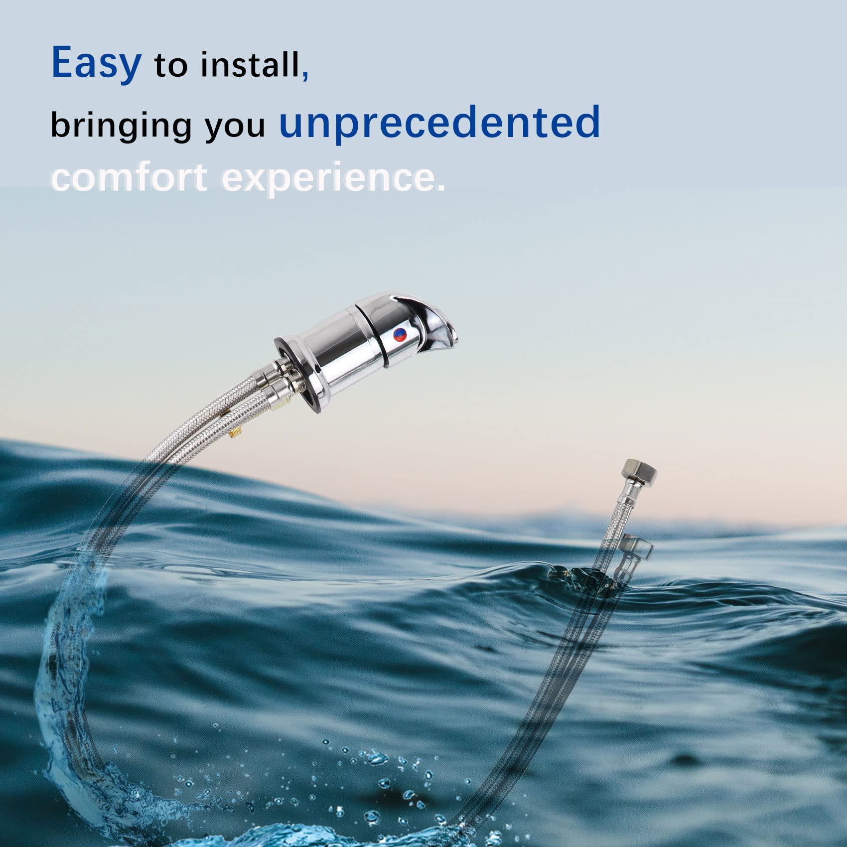 Karagas salon-sink-sprayer-hose showcases smooth spray and flexible hose for quick rinses