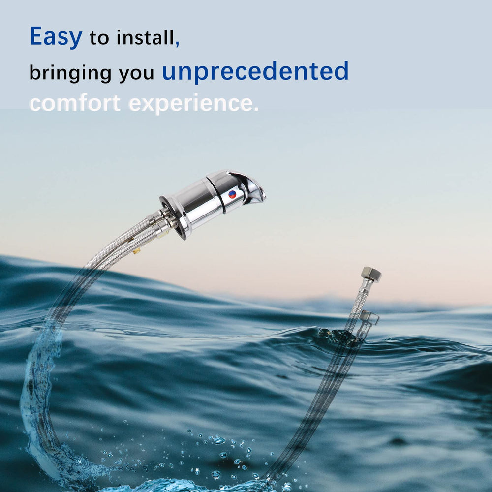 Karagas salon-sink-sprayer-hose showcases smooth spray and flexible hose for quick rinses