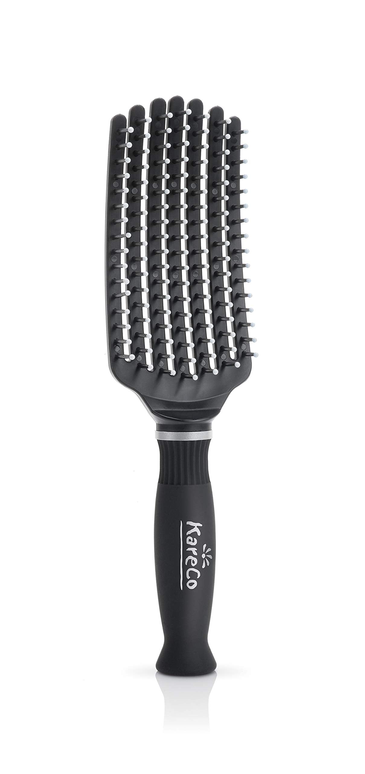 KareCo Mini Tangle Buster Brush in travel-size form for handbags