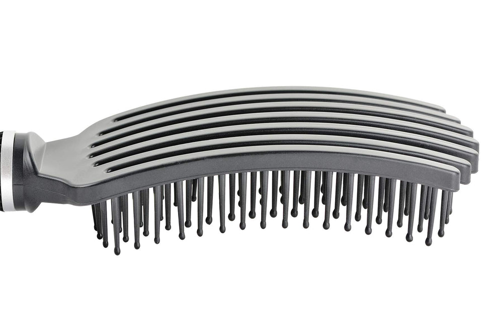 KareCo Tangle Buster Brush suitable for wet and dry use with seamless glide.