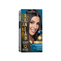 Kareol Brazilian Keratin Kit packaging ready for at-home treatment