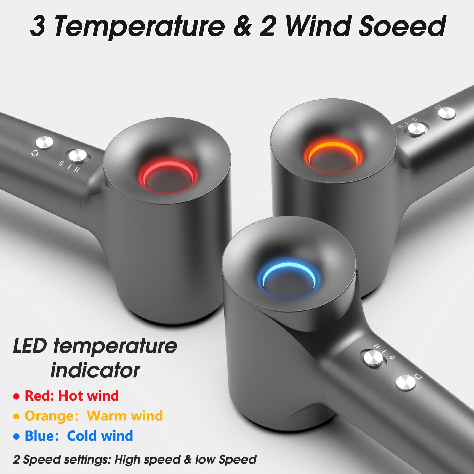 KARFUN hair dryer diffuser attachment ready for smooth, frizz-controlled styling.