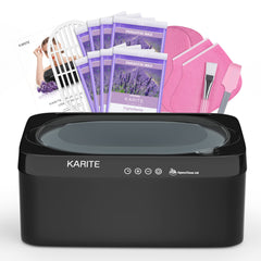 Karite paraffin wax machine with auto open lid for quick home spa