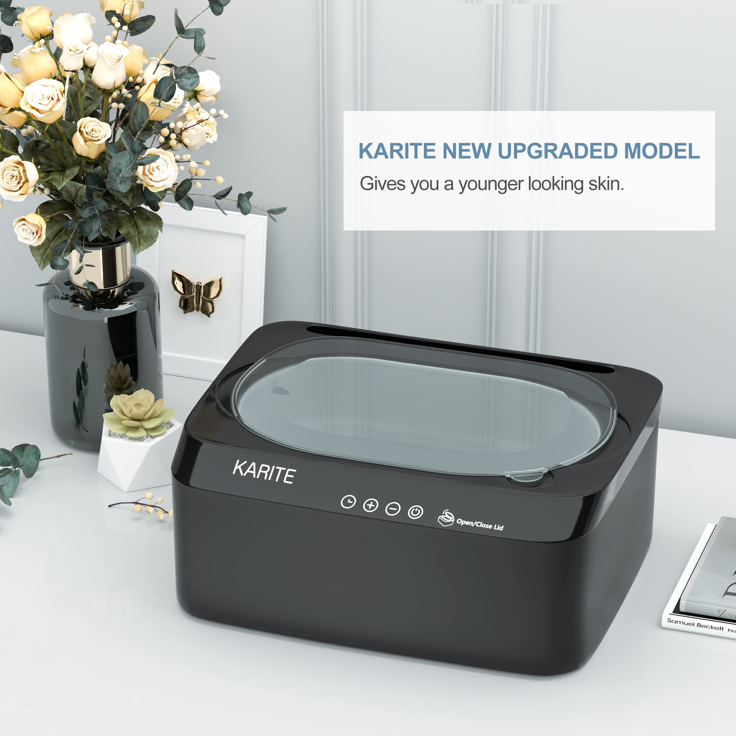 Karite paraffin wax machine comes with 12-month warranty and 24/7 support