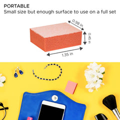 Karlash 130-count mini buffer pack for convenient at-home manicures