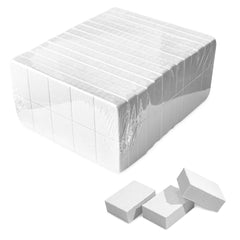Karlash Nail Mini White Buffer Block front view, two-sided 80/100 grit for smooth nail prep