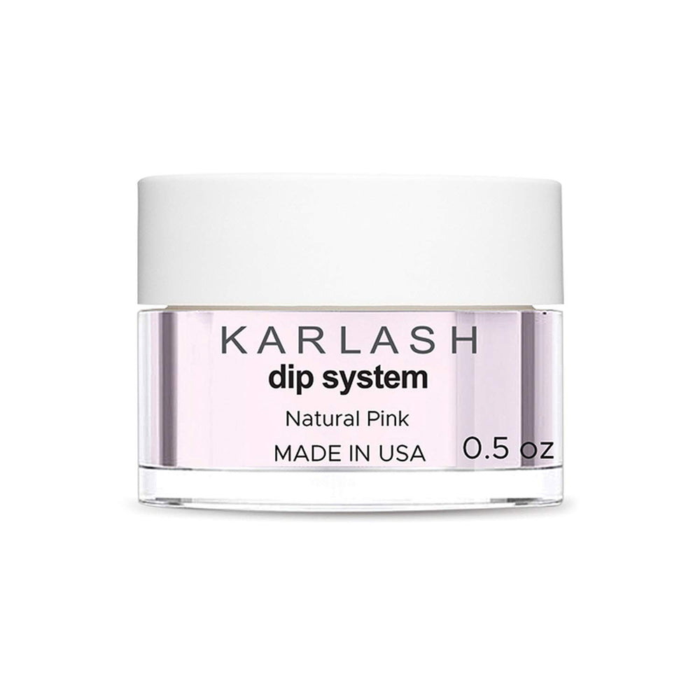 Karlash Nail Repair Kit natural pink dip powder delivers natural-looking finish for quick touch-ups