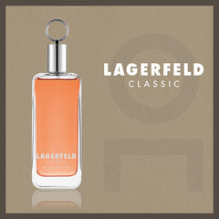 Karl Lagerfeld Paris Men EDT packaging box, gift-ready presentation for special occasions.
