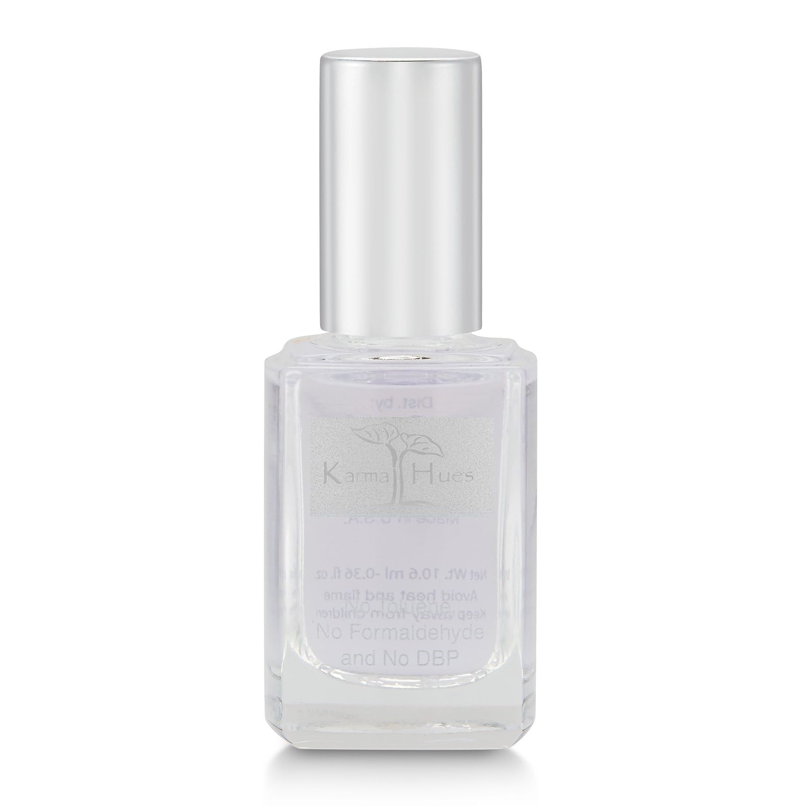 Karma Organic 2in1 base coat bottle with smooth base and protection