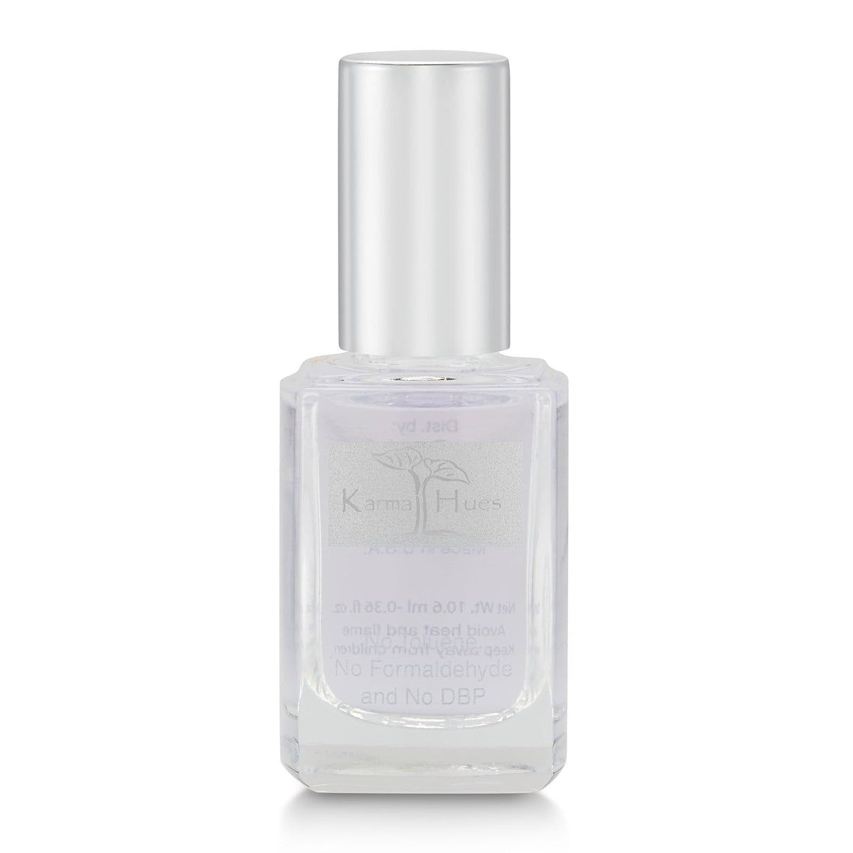 Karma Organic 2in1 base coat bottle with smooth base and protection