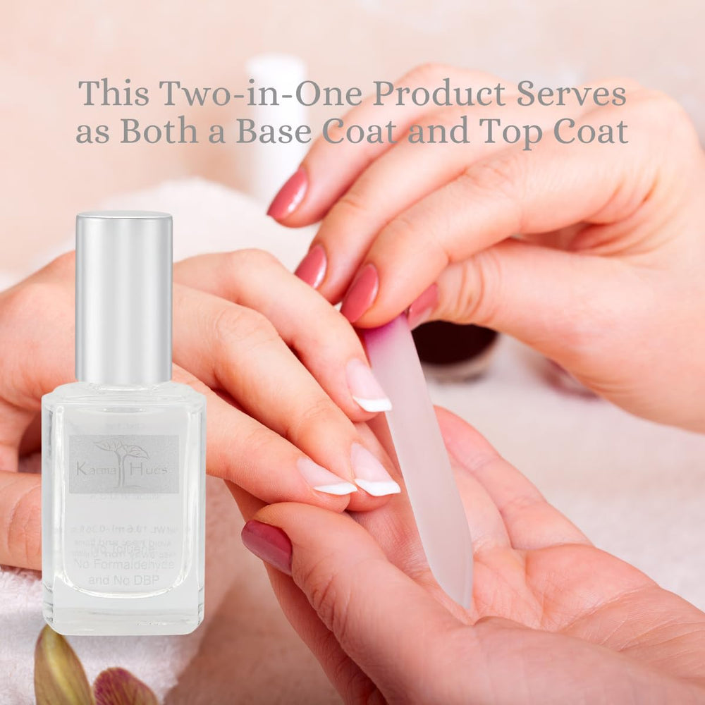Karma Organic 2in1 base coat brush for easy even application