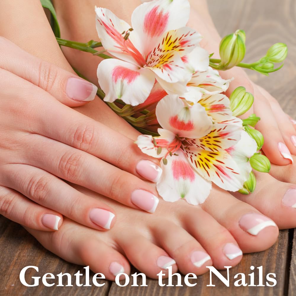 Karma Organic Nail Polish Remover Unscented cotton pad demonstrates soft removal.