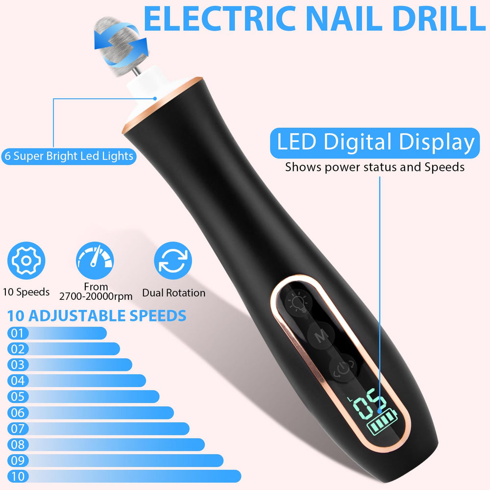 Karrong 9 stainless steel drill bits expand trimming and polishing options