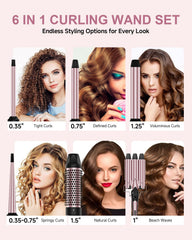 Karrong three-barrel curlers create beachy waves for effortless looks